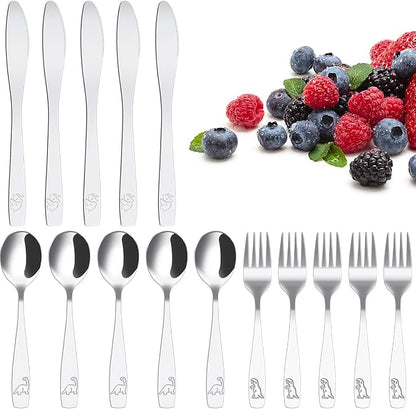 45 Piece Stainless Steel Silverware Set - Image 8