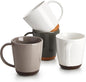 Sweese Porcelain Coffee Mugs Set of 4-16 Ounce -Microwavable, Coffee Cups by Sweese