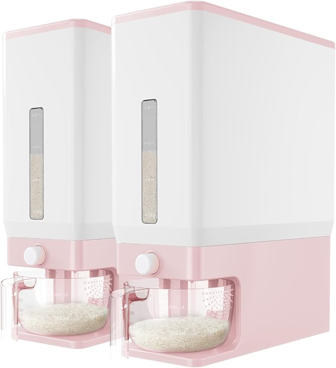 Lifewit Rice Dispenser 25 Lbs, Airtight Storage by Lifewit