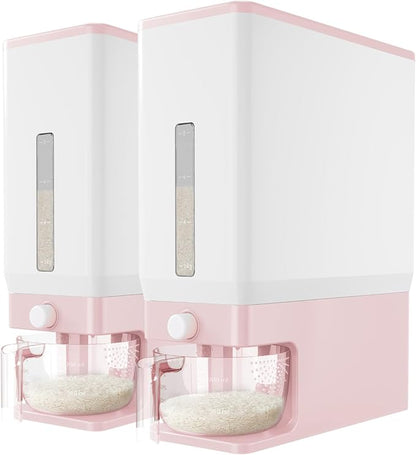 Lifewit Rice Dispenser 25 Lbs, Airtight Storage by Lifewit