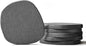 Diatomaceous Earth Coasters Set of 6 for Drinks, Moisture Water Absorbent Stone Coasters for Table Desk at Work, Water Absorbing Instant Drying Diatomite, Modern Deep Grey