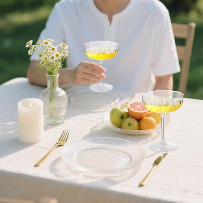 LIYH 20 Pcs Plastic Champagne Glasses 8 oz Champagne Flutes Plastic Cocktail - Image 8