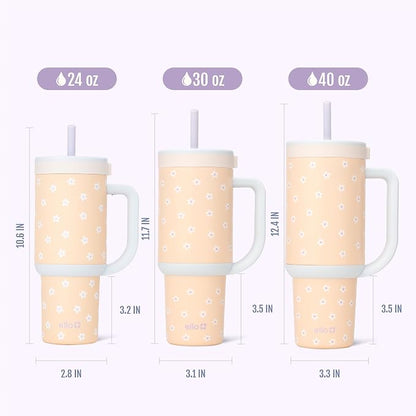 Ello Oasis 40oz Insulated Stainless Steel Tumbler - Image 8