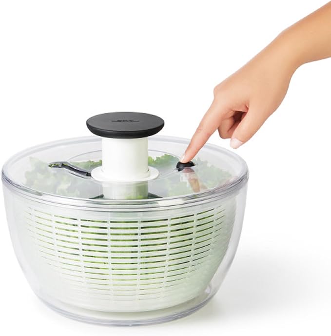 OXO Good Grips Salad Spinner | Lettuce Spinner | Fruit Washer | Fruit Washing - Image 13
