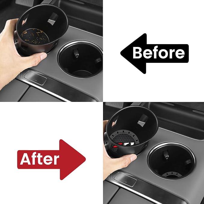 Car Cup Holder Coaster for Chevy Z71 Colorado Silverado Series Cupholder - Image 4