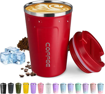 SPLMIFA Travel coffee mugs leak-proof, reusable coffee cup by SPLMIFA