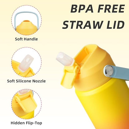BJPKPK 18oz Insulated Water Bottle, Stainless Steel Bottle - Image 2