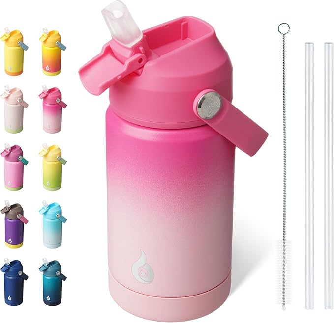 BJPKPK 12oz Insulated Water Bottle, Stainless Steel Bottle by BJPKPK