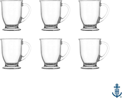 Anchor Hocking Café Glass Coffee Mugs, 16 oz - Image 7