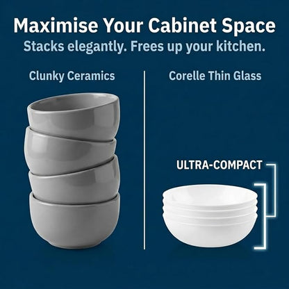 Corelle 4-Pc Meal Bowls Set Service - Image 4