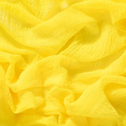 Cheesecloth Table Runner Summer Boho Wedding Shower Party Home Decor | Yellow - Image 6