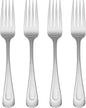 Oneida Silverware Set, Satin Sand Dune Everyday Dinner Forks Flatware Set by Oneida