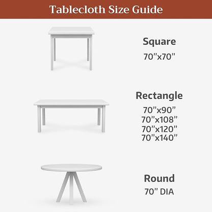 Maison d' Hermine Premium Table Cloth Rectangle Table 100% Combed Cotton 120 x 70 Inches Tablecloth Reusable Decorative for Dining Room, Farmhouse, Home, Party, Festive & Wedding - Artichoke