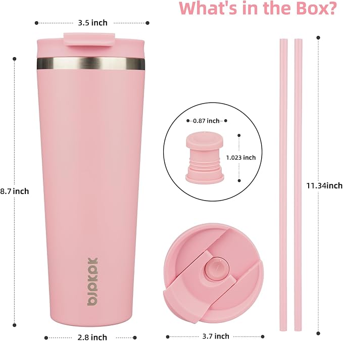 BJPKPK 26 oz Coffee Tumbler - Image 2