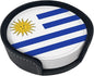 Uruguay Flag Coasters for Drinks by Unknown