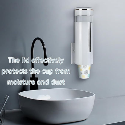 Cup Dispenser, Wall Mount Water Cooler Cup Dispenser | fits 4-7 oz Disposable - Image 6