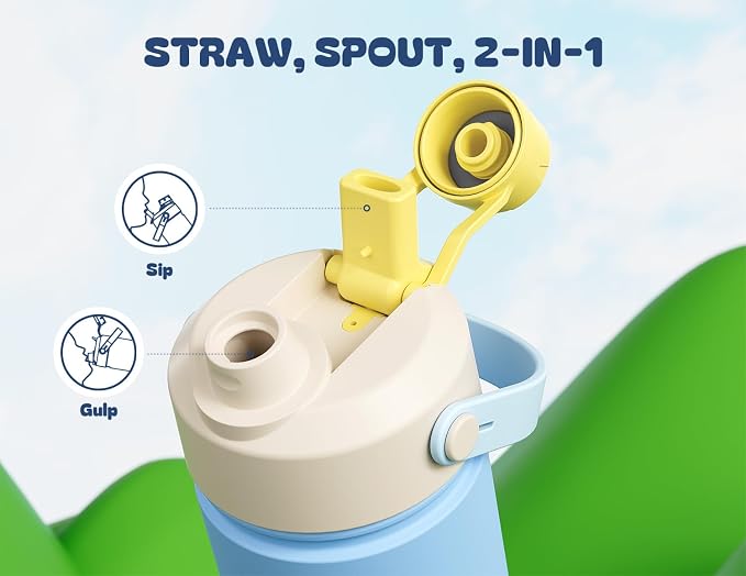 12 oz Stainless Steel Water Bottle - Image 4