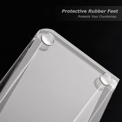Acrylic Standing Triangle Paper Napkin Holder - Image 4