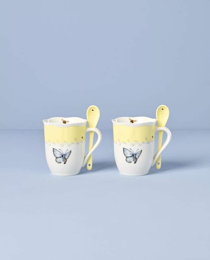Lenox 897804 Butterfly Meadow Color Mugs - Image 2