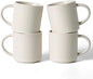 famiware Coffee Mug Set for 4, Star 12 oz Catering Mugs Cup Set by Famiware
