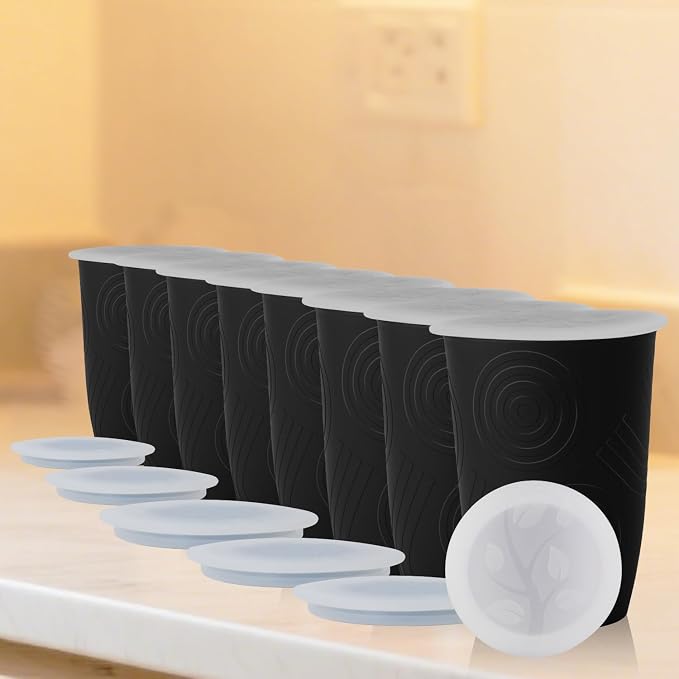 Wrova Wheat Straw Cups 16oz Set of 8 - Image 6