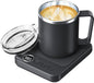 Coffee Mug Warmer & Mug Set for Desk, Smart Coffee Cup Warmer with 16oz Heated Mug, Coffee Heater with Auto Shut Off for Office/Home, Birthday/Valentine's Day/Coffee Gifts for Men & Women, Black