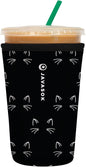 Sok It JavaSok Iced Coffee & Cold Soda Insulated Neoprene Cup Sleeve (Mystical Meows, Medium: 22-28oz)