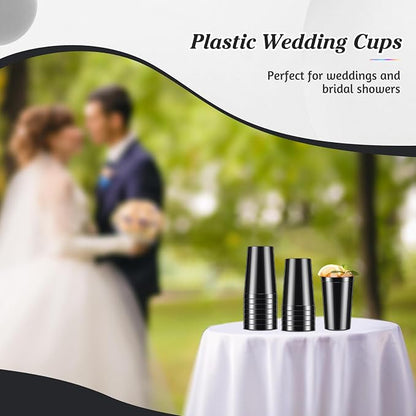 Mifoci 24 Pcs Stadium Plastic Cups Blank Reusable Drink Tumblers Bulk Stackable - Image 5