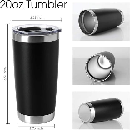 HASLE OUTFITTERS 20oz Tumblers Bulk Stainless Steel Cup - Image 2