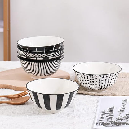 Cereal Bowl Porcelain Soup Bowls - Image 3
