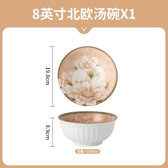 Japanese-style personalized household ceramic tableware, restaurant matching - Image 2