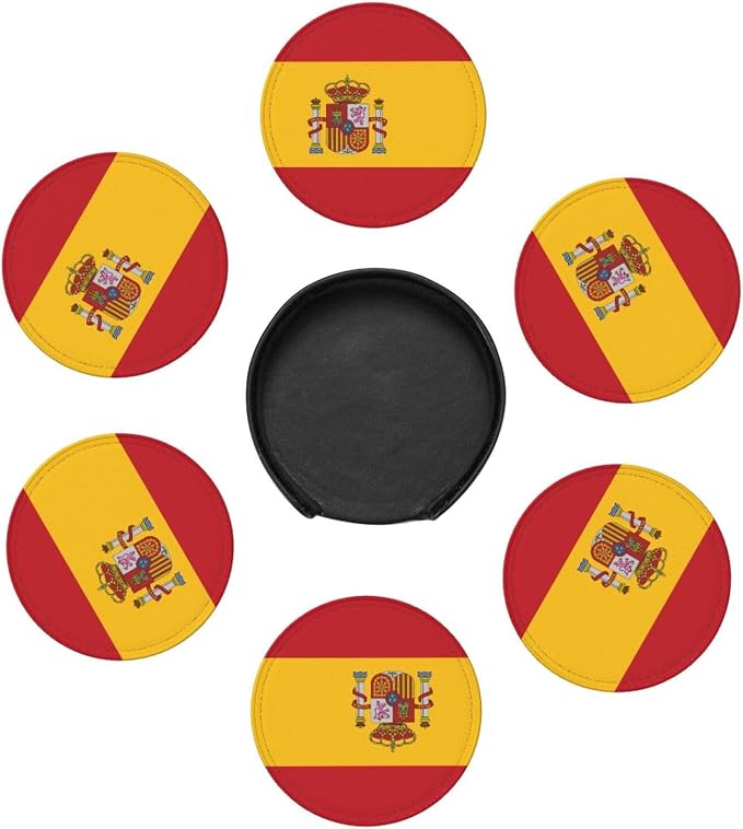 Spanish Flag Coasters for Drinks - Image 7