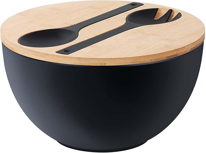 10" Large Salad Serving Bowl by ECOHAGOU