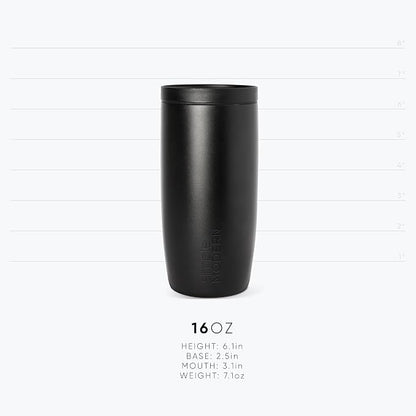 Simple Modern Insulated Travel Coffee Mug 360° Lid | 16oz | Green | Voyager - Image 8