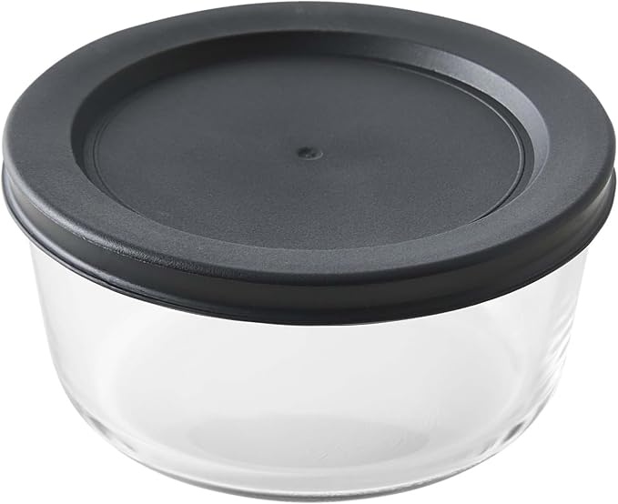 12-Piece Glass Food Storage Containers Set | 2-Cup, Leakproof | Microwave - Image 3