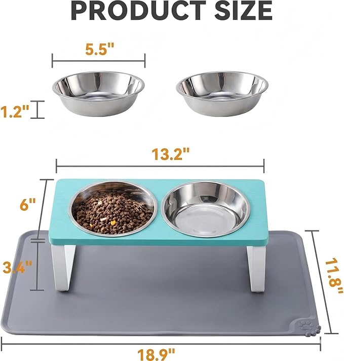 Summark Upgraded Elevated Cat Bowls - Image 5