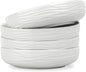 Pasta Bowls Set of 4, 33 OZ White Salad Bowls | 8 Inch Porcelain Wide and by CHILDIKE