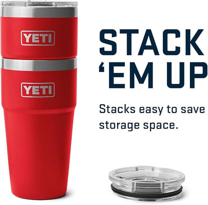 YETI Rambler 20 oz Stackable Tumbler, Stainless Steel, Vacuum Insulated - Image 6