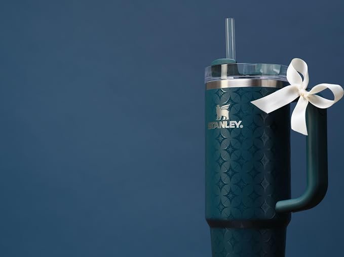 STANLEY Quencher H2.0 Flow State Tumbler, 40 oz, Ponderosa Star | Handle and - Image 5