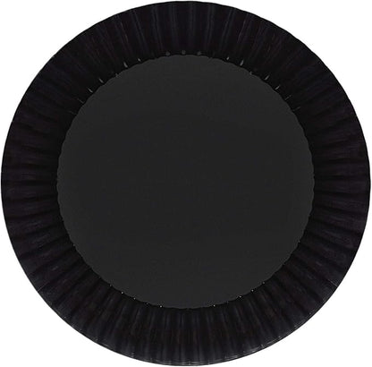 Party Essentials Deluxe Quality Hard Plastic 7.5-Inch Round Party/Salad Plates by PartyEssentials