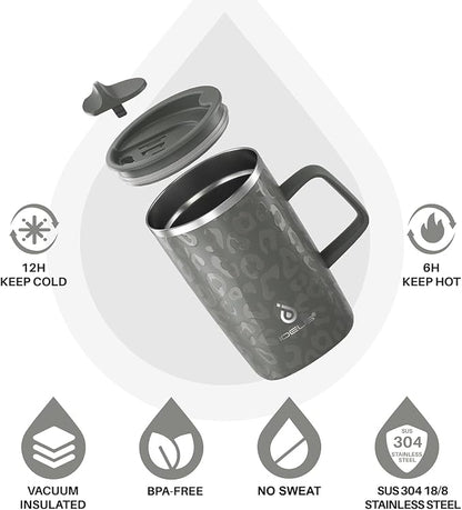 Ideus 16 oz Insulated Stainless Steel Coffee Mug - Image 2