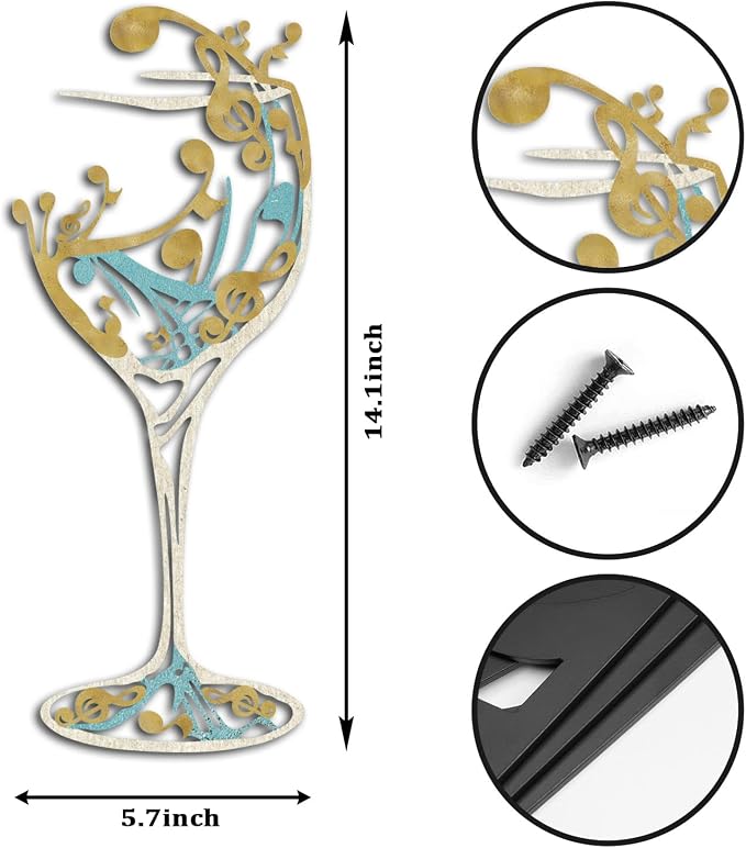 Oubasa Metal Wall Art for Kitchen - Image 2