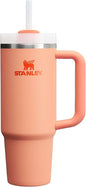 STANLEY Quencher H2.0 Flow State Tumbler, 30 oz, Nectarine | Handle and Straw | by Unknown