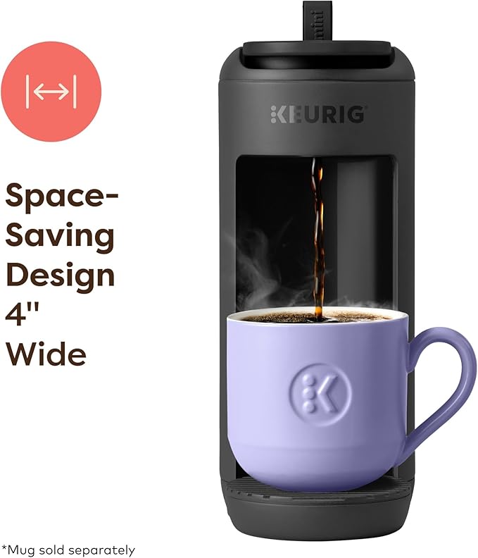 Keurig K-Mini Mate Single Serve K-Cup Pod Coffee Maker, Brews Up to 12 oz Cup - Image 2