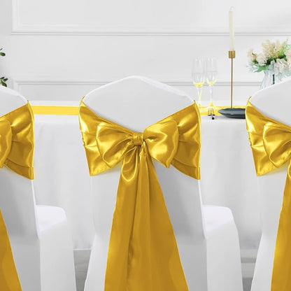 Manyshofu Gold Satin Table Runner 12x72 - Image 6
