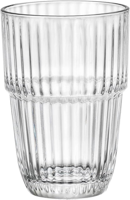 Bormioli Rocco Barshine 12.88 oz. Long Drink Stackable Tempered Drinking Glasses - Image 4