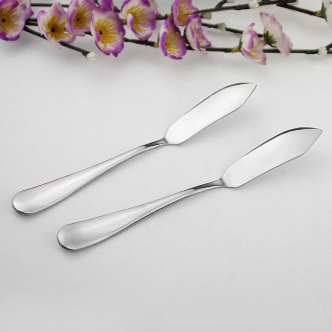 Stainless Steel Butter Knife, Butter Spreader, Breakfast Spreads, Cheese and - Image 5