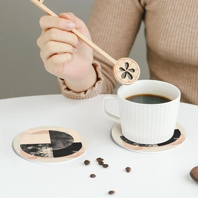 Minimal Abstract Shapes Print Coasters - Image 6