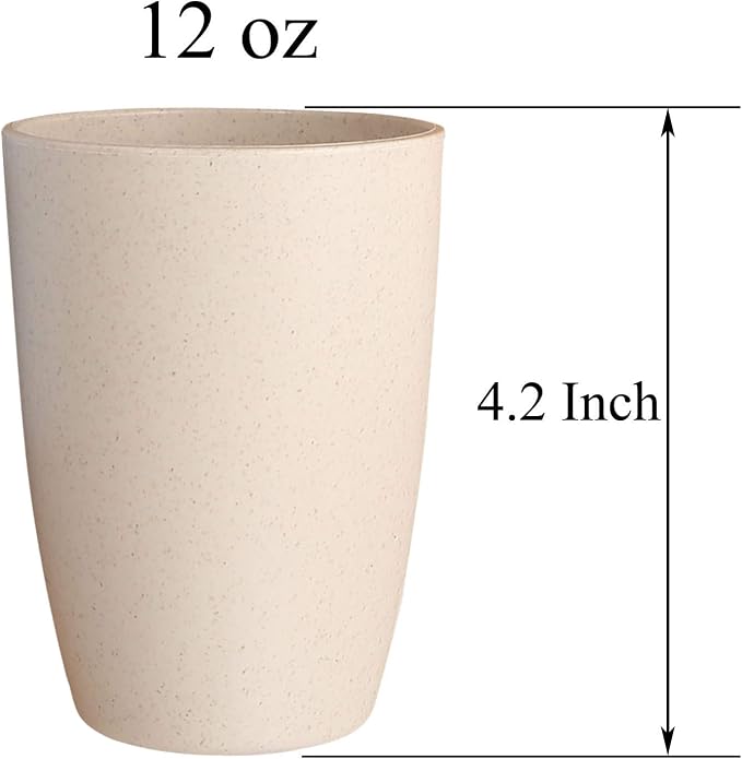 Wheat Straw Reusable Cup - Image 2