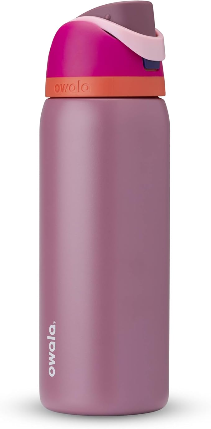 Owala FreeSip Stainless Steel Water Bottle 32 oz Crown Jewel by Unknown